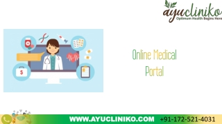 AyuCliniko Online Medical Portal