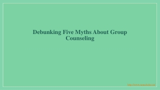 Debunking Five Myths About Group Counseling