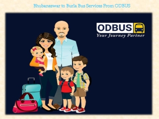 Bhubaneswar to Burla Bus Services From ODBUS