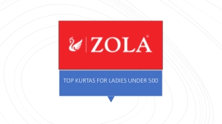 Top kurtas for women under 500