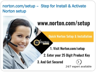 norton.com/setup – Step for Install & Activate Norton setup