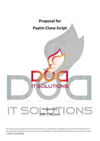 Paytm Readymade Clone Script