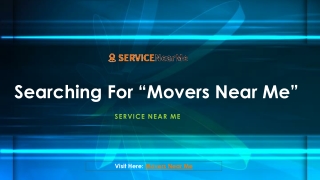 Searching For Best Movers Near Me