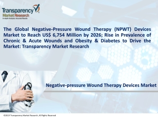 Negative-pressure Wound Therapy Devices Market by Product, Application & Forecast to 2026
