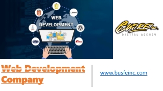 Best Web Development Company | busfeinc.com | Houston, Texas