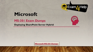 100% Free MS-301 Exam Questions & Microsoft MS-301 Exam