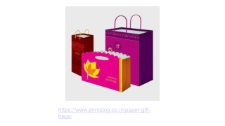 Return gift bags