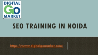 SEO Training in Noida