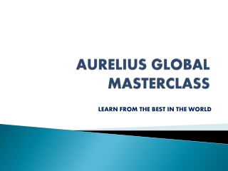 Leaders in Oil, Gas & petrochemicals masterclass