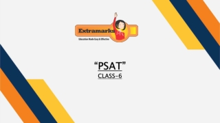 Kick-off Your PSAT Exam Preps with Extramarks