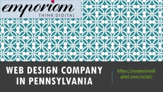 Web Design Company in Pennsylvania-Emporiomdigital