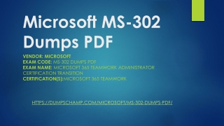 Amazing facts about Microsoft MS-302 that will blow your mind