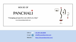 Buy the latest designer kurtis at houseofpanchali.com