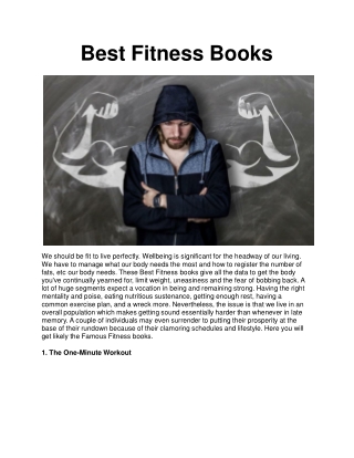 Best Fitness Books