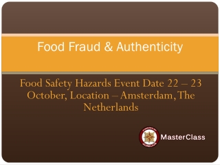 food fraud Europe