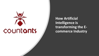 How Artificial Intelligence is transforming the E-commerce Industry