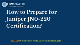 Juniper Exam Guide- JN0-220_ Automation and DevOps Associate (JNCIA-DevOps)
