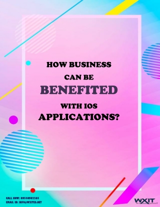 How Business Can Be Benefited With Ios Applications?