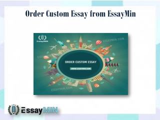 Order Custom Essay from EssayMin