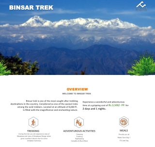 Binsar Trek – Trek in Uttarakhand | Trekveda