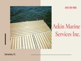 Best Boat Dock Decking in Sarasota, Florida