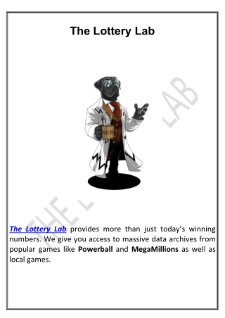 Powerball lottery is a multi-state lottery