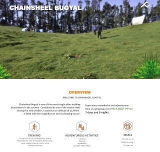 Chaainsheel Bugyal Trek – Trek in Uttarakhand