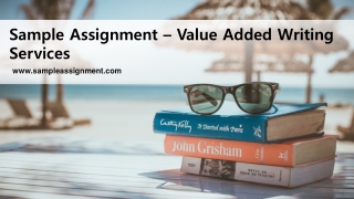Benefits Online Assignment Help Services From Sample Assignment