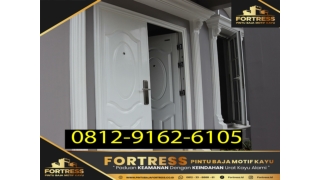 0812-9162-6107 (FORTRESS), pintu minimalis putih, pintu minimalis besi, pintu minimalis 2 pintu, tangerang