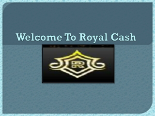 Royal Cash offers Online Malaysia Slots and online 918Kiss Malaysia