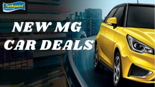 View New MG Car Deals - Get The Best Value At Nathaniel Cars