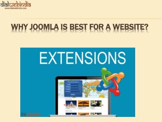 Why Joomla is Best for a Website