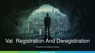 Resolve Vat Registration and Deregistration Issues in UK - TPCGUK