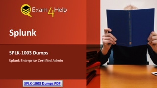 New Splunk SPLK-1003 Dumps with PDF Updated Version September/2019