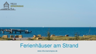 Luxus Ferienhäuser mit Meerblick - Villa Duenengras