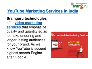 YouTube Marketing Service Provider
