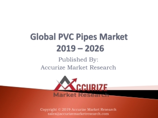 PVC Pipe Market