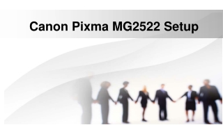 Canon Pixma mg2522 Setup and Driver Installation | Printer Setup