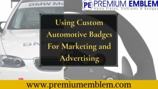 Premium Emblem Co ltd | Custom Automotive Badges By Car Manufacturers