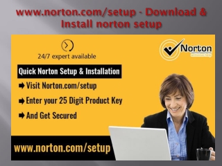 www.norton.com/setup - Download & Install norton setup