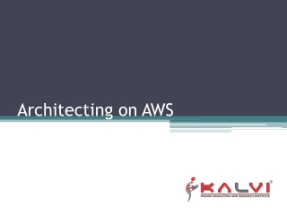 Architecting on AWS