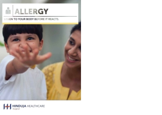 Allergy - Listen to your body before it reacts