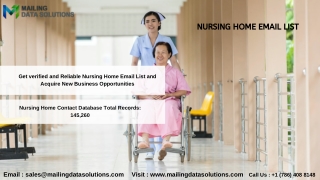 Nursing Home Email List