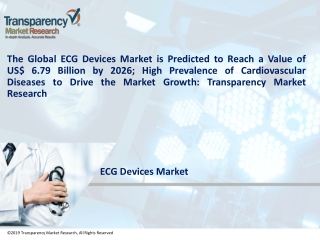 ECG Devices Market Value to Reach USd 6.79 Bn by 2026