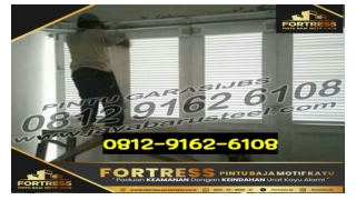 081291626109 (FORTRESS), pintu garasi sliding door, pintu garasi sliding ke atas, pintu garasi sliding otomatis, bogor