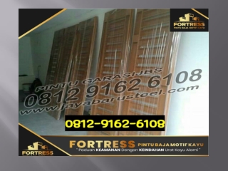 081291626109 (FORTRESS), pintu garasi sliding besi, pintu garasi sliding minimalis, pintu garasi minimalis dari besi, de