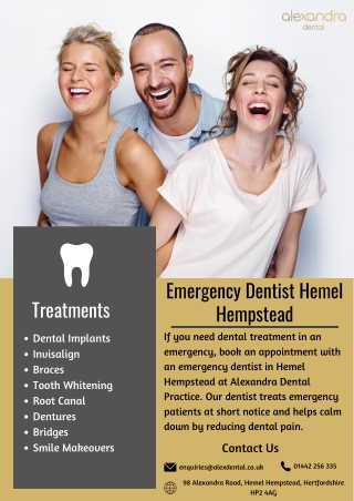 Emergency Dentist Hemel Hempstead