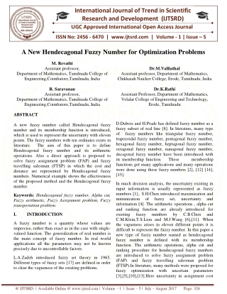 A New Hendecagonal Fuzzy Number For Optimization Problems