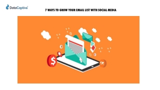 7 Ways to Grow Your Email List with Social Media | DataCaptive Blog