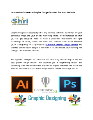 Impressive Outsource Graphic Design Services For Your Website